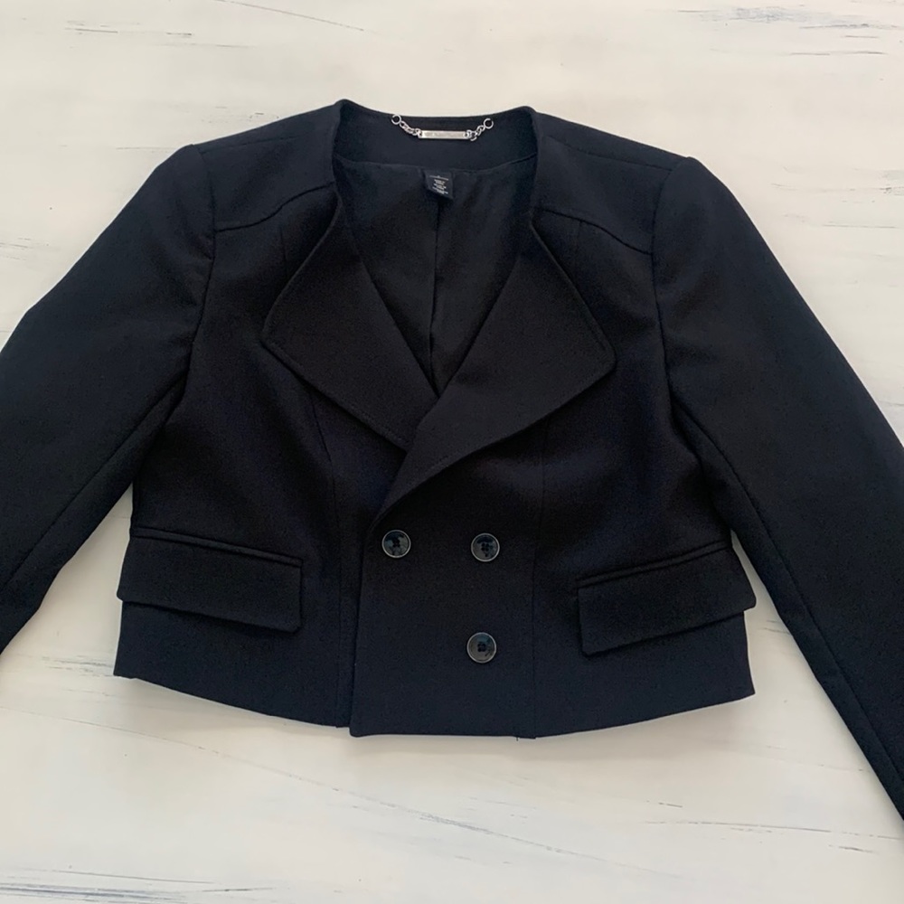 White House Black Market black blazer size 6